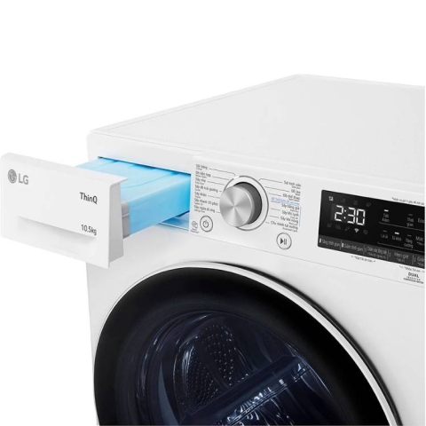 Máy sấy quần áo bơm nhiệt LG Inverter 10.5Kg DVHP50W