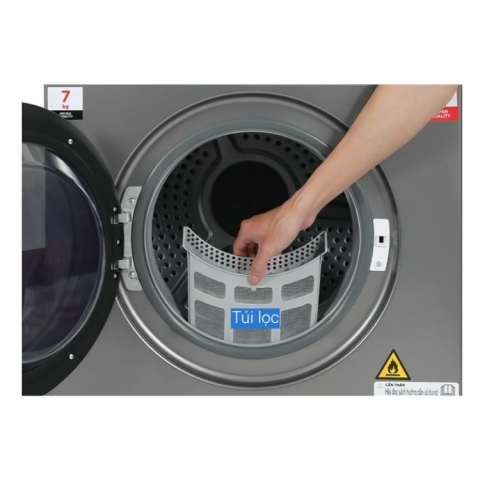 Máy sấy thông hơi 7 kg Toshiba TD-H80SEV(SK)