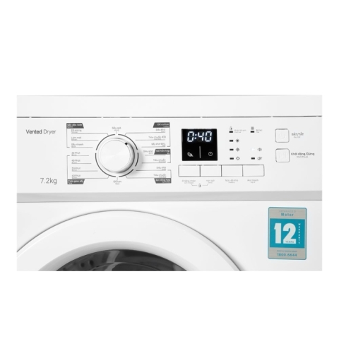 Máy sấy thông hơi Casper 7.2Kg TD-72VWD