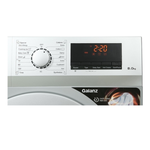 Máy sấy thông hơi Galanz 8.0Kg DV-80T5C(S)