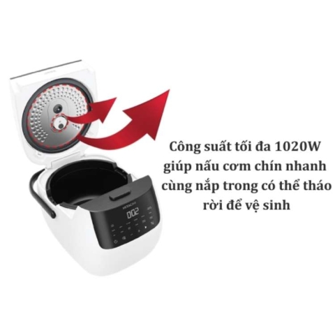 Nồi cơm điện tử 1.8 Lít Hitachi RZ-R18XN W