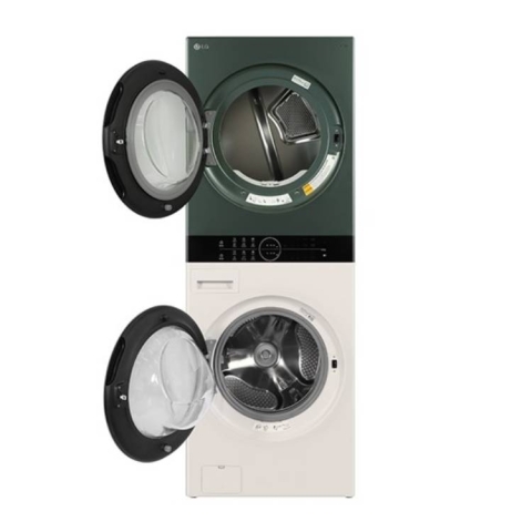 Tháp giặt sấy LG Inverter 25.0Kg – sấy 17.0Kg WT2517NHEG