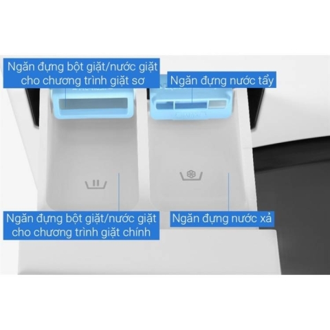 Tháp giặt sấy LG Inverter 25.0Kg – sấy 17.0Kg WT2517NHEG
