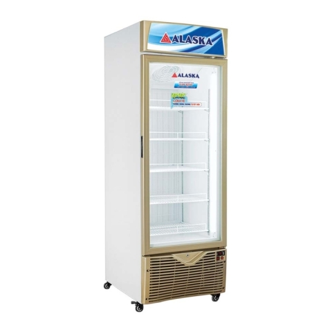 Tủ đông đứng Alaska cửa kính 385 lít IF-350G