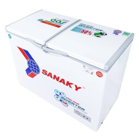 Tủ đông mát Inverter Sanaky 250/195 lít VH-2599W3