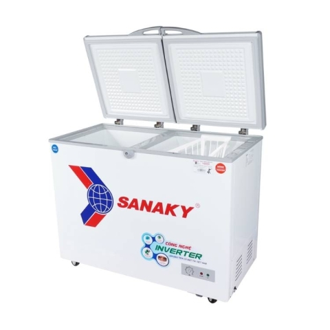 Tủ đông mát Inverter Sanaky 250/195 lít VH-2599W3