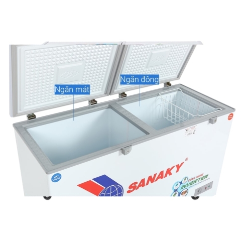 Tủ đông mát Inverter Sanaky 400/280 lít VH-4099W4K