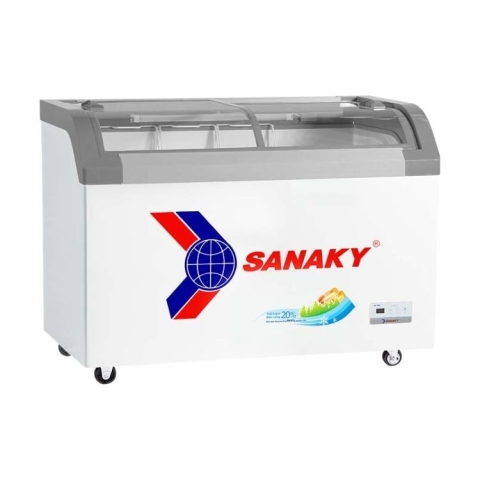 Tủ đông Sanaky 380/280 lít VH-3899KB kính cong