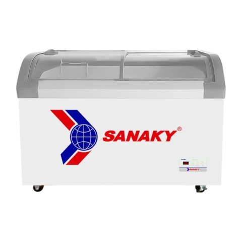 Tủ đông Sanaky 480/350 lít VH-482KB kính cong