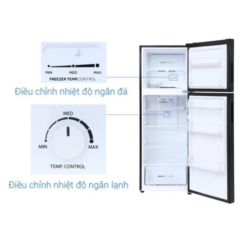 Tủ lạnh Aqua Inverter 241 lít AQR-T260FA(FB)