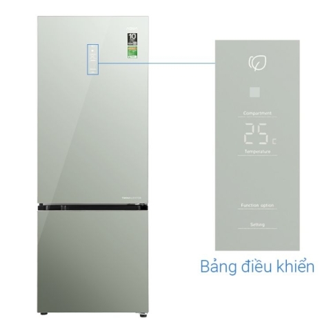 Tủ lạnh Aqua Inverter 292 lít AQR-B350MA(GM)