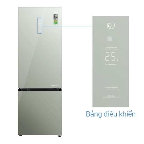 Tủ lạnh Aqua Inverter 324 lít AQR-B380MA(GM)