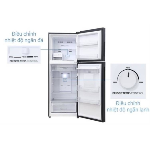 Tủ lạnh Aqua Inverter 328 lít AQR-T380FA(WGB)
