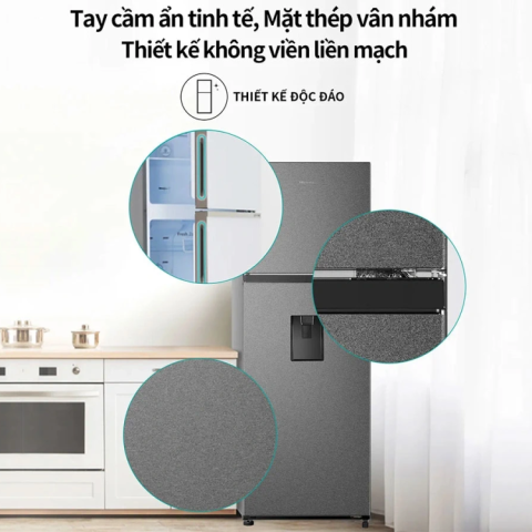  Tủ lạnh Hisense Inverter 249 lít RT328N4EBND