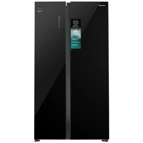  Tủ lạnh Hisense Inverter 544 lít RS708N4EBU (Đen) / ND (Xám Đen) / N (Thép Đen)