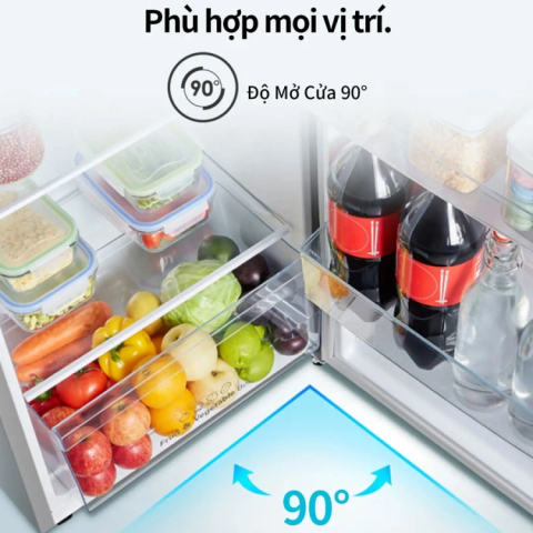  Tủ lạnh Hisense Inverter mặt kính 324 lít RT469N4EBU (Đen) / ND (Xám Đen)