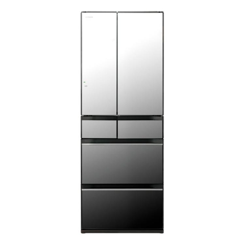 Tủ lạnh Hitachi 6 cửa Inverter 617 lít Multi Door R-HW620RV X