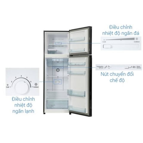 Tủ lạnh Hitachi Inverter 260 lít HRTN5275MFUVN