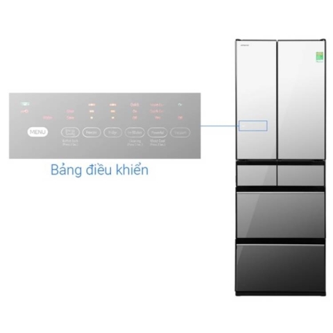 Tủ lạnh Hitachi Inverter 540 lít R-HW540RV X