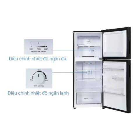 Tủ lạnh Inverter Aqua ngăn đá trên 200/189 lít AQR-T220FA(FB)