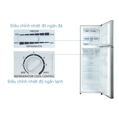 Tủ lạnh Inverter Casper 258 lít RT-270VD