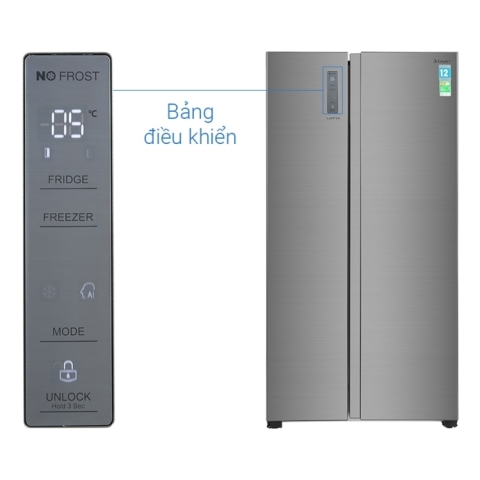 Tủ lạnh Inverter Casper 552 lít RS-570VT