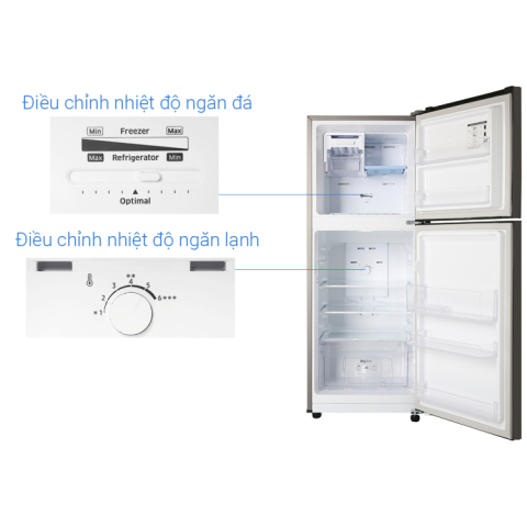 Tủ lạnh Inverter Samsung 208 lít RT20HAR8DBU/SV