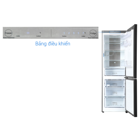 Tủ lạnh Inverter Samsung beSPOKE 339 lít RB33T307029/SV