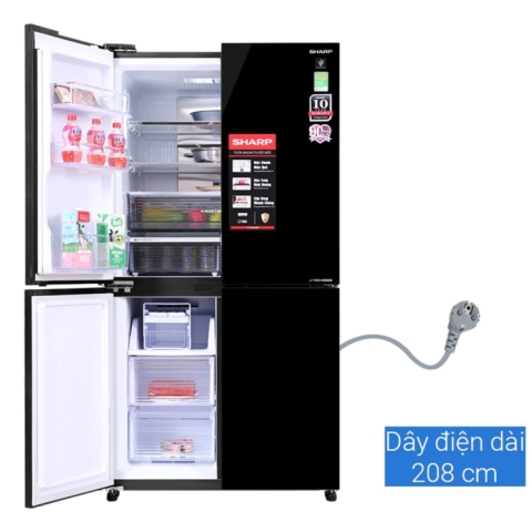 Tủ lạnh Inverter Sharp 525 lít SJ-FXP600VG-BK