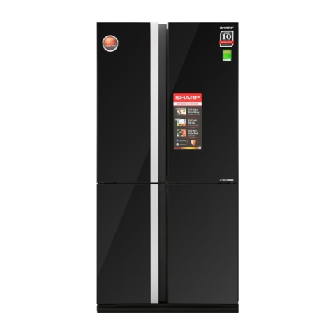 Tủ lạnh Inverter Sharp 605 lít SJ-FX688VG-BK