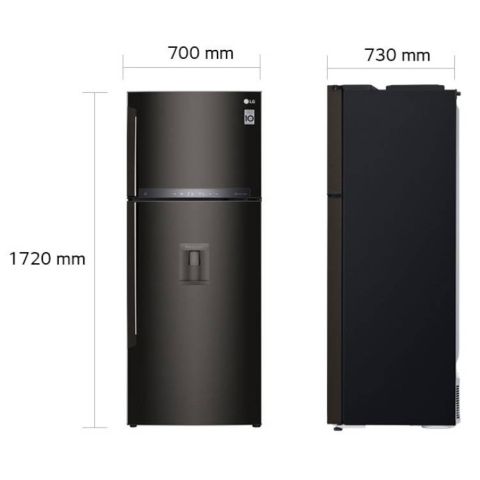 Tủ lạnh LG Inverter 440 lít GN-D440BLA