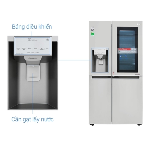 Tủ lạnh LG Inverter 601 lít GR-X247JS