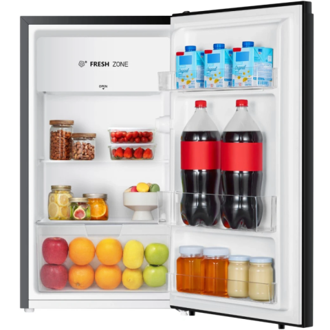 Tủ lạnh mini Hisense 82 lít RR106D4EBN (Đen) / SN (Xám)