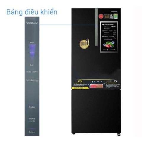 Tủ lạnh Panasonic 377 Lít Inverter NR-BX421XGKV