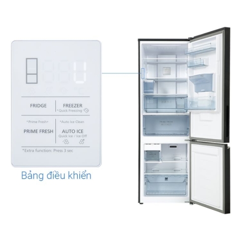 Tủ lạnh Panasonic Inverter 325 lít NR-BV361WGKV