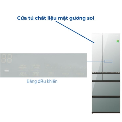 Tủ lạnh Panasonic Inverter 491 Lít NR-F503GT-X2