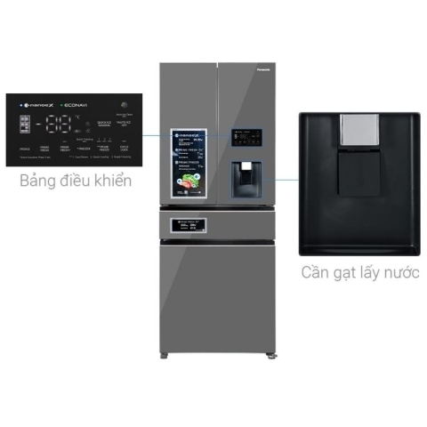 Tủ lạnh Panasonic Inverter 540 lít NR-YW590YMMV