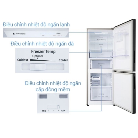 Tủ lạnh Samsung Inverter 276 lít RB27N4170BU/SV