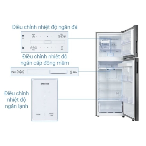 Tủ lạnh Samsung Inverter 345 lít RT35CG5544B1SV