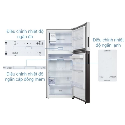 Tủ lạnh Samsung Inverter 382 lít RT38CB6784C3SV