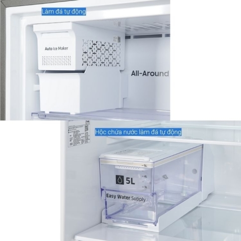 Tủ lạnh Samsung Inverter 382 lít RT38CB6784C3SV