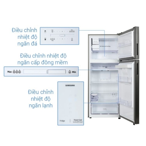 Tủ lạnh Samsung Inverter 406 lít RT42CG6584B1SV