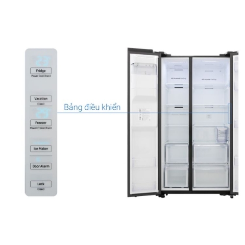 Tủ lạnh Samsung Inverter 635 lít RS64R53012C/SV