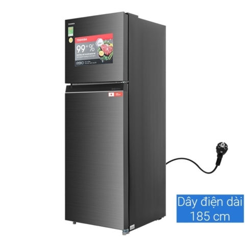Tủ lạnh Toshiba Inverter 338 lít GR-RT468WE-PMV(58)-MM
