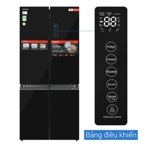 Tủ lạnh Toshiba Inverter 515 lít GR-RF665WIA-PGV(22)-XK