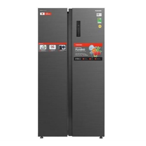 Tủ lạnh Toshiba Inverter 555 lít GR-RS696WI-PMV(60)-AG