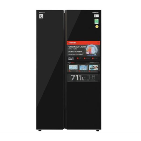 Tủ lạnh Toshiba Inverter 711 lít Side By Side GR-RS905WIA-PGV(22)-XK