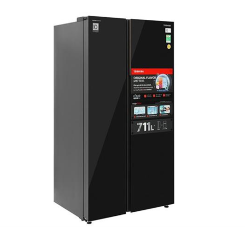 Tủ lạnh Toshiba Inverter 711 lít Side By Side GR-RS905WIA-PGV(22)-XK