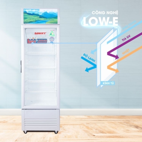 Tủ mát Sanaky 160/118 lít VH-168KL