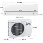 Máy lạnh Mitsubishi Electric Inverter 2.5 HP MSY-GR60VF